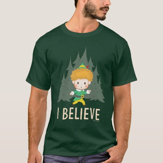 Buddy the Elf Ich glaube T-Shirt (Vorderseite)