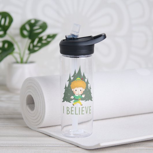 Buddy the Elf Ich glaube Trinkflasche (Yoga)