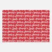 Buddy the Elf | Lächeln ist mein Lieblingsmuster Geschenkpapier Set (Vorderseite 3)