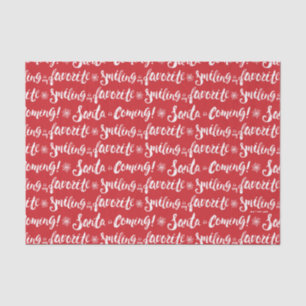 Buddy the Elf Lächeln ist mein Lieblingsmuster Seidenpapier