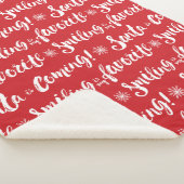 Buddy the Elf | Lächeln ist mein Lieblingsmuster Sherpadecke (3/4)