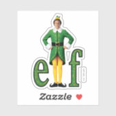 Buddy the Elf Movie Logo Aufkleber (Blatt)