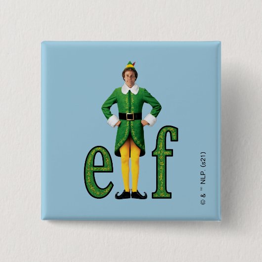 Buddy the Elf Movie Logo Button (Vorderseite)