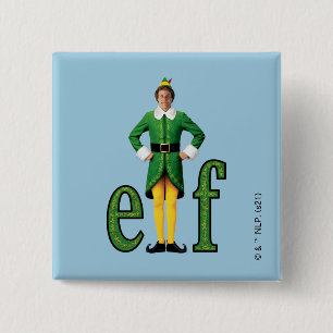 Buddy the Elf Movie Logo Button