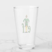 Buddy the Elf Movie Logo Glas (Rückseite)
