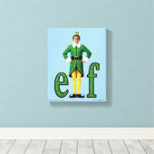 Buddy the Elf Movie Logo Leinwanddruck (Insitu (Holzboden))