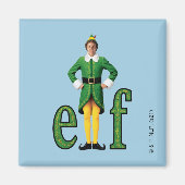 Buddy the Elf Movie Logo Magnet (Vorne)