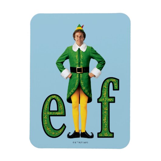 Buddy the Elf Movie Logo Magnet (Vertikal)