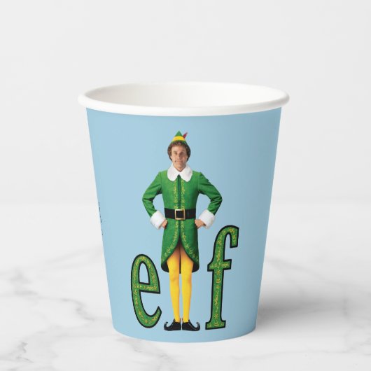 Buddy the Elf Movie Logo Pappbecher (Vorderseite)