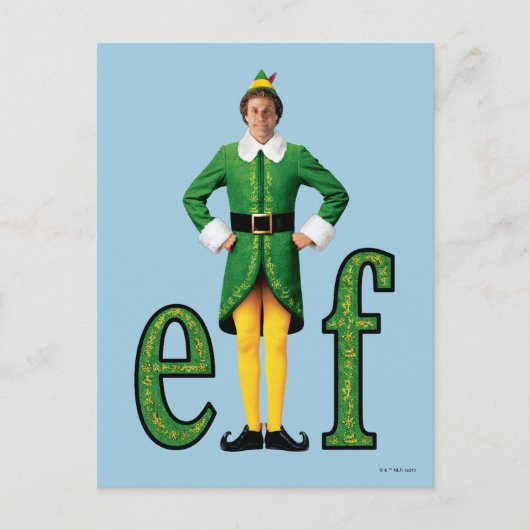 Buddy the Elf Movie Logo Postkarte (Vorderseite)