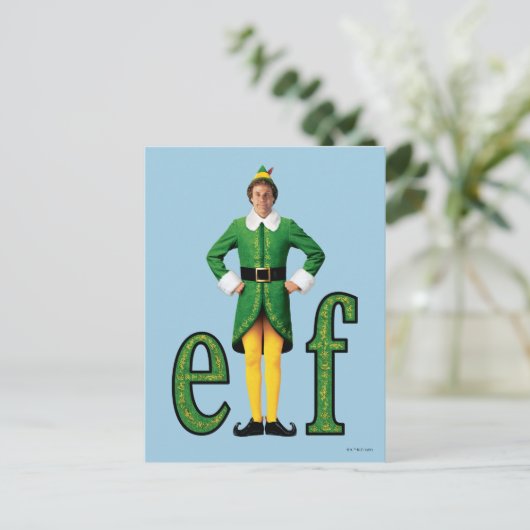 Buddy the Elf Movie Logo Postkarte (Stehend Vorderseite)