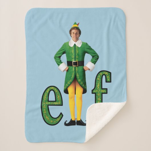 Buddy the Elf Movie Logo Sherpadecke (Vorderseite)