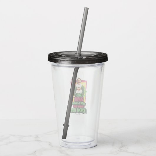 Buddy the Elf | OMG! Santa! Acryltrinkbecher (Rückseite)