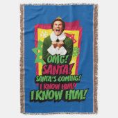 Buddy the Elf | OMG! Santa! Decke (Vorderseite Vertikal)