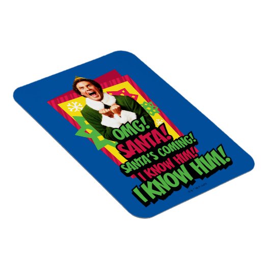Buddy the Elf | OMG! Santa! Magnet (Rechte Seite)