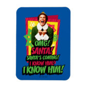 Buddy the Elf | OMG! Santa! Magnet (Vertikal)