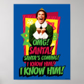Buddy the Elf | OMG! Santa! Poster (Vorne)