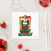 Buddy the Elf | OMG! Santa! Serviette (Beispiel)