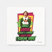 Buddy the Elf | OMG! Santa! Serviette (Vorderseite)