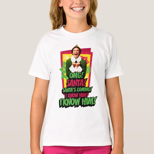 Buddy the Elf | OMG! Santa! T-Shirt (Vorderseite)