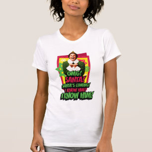 Buddy the Elf OMG! Santa! T-Shirt