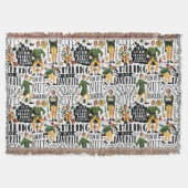 Buddy The Elf Quote Pattern Decke (Vorderseite)