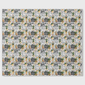 Buddy The Elf Quote Pattern Geschenkpapier (Flach)