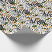 Buddy The Elf Quote Pattern Geschenkpapier (Ecke)