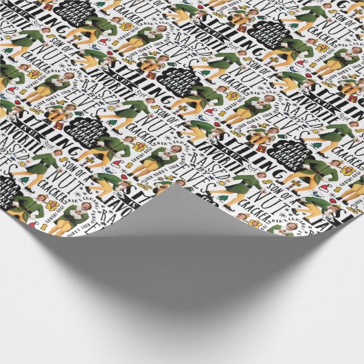 Buddy The Elf Quote Pattern Geschenkpapier (Ecke)