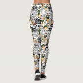Buddy The Elf Quote Pattern Leggings (Rückseite)
