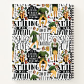 Buddy The Elf Quote Pattern Notizblock (Rückseite)
