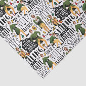 Buddy The Elf Quote Pattern Seidenpapier (Ausschnitt)
