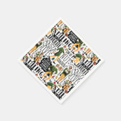 Buddy The Elf Quote Pattern Serviette (Ecke)