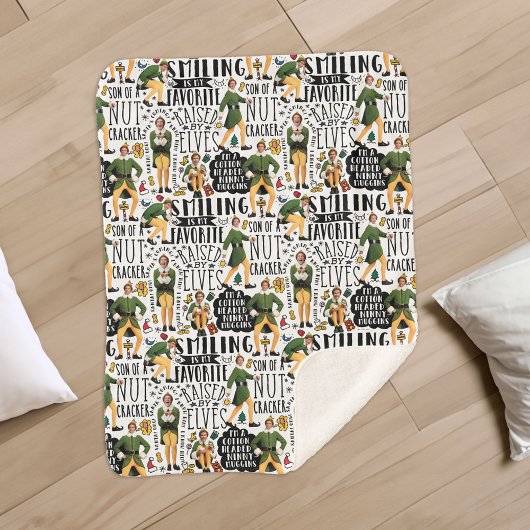 Buddy The Elf Quote Pattern Sherpadecke
