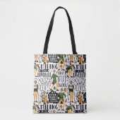 Buddy The Elf Quote Pattern Tasche (Vorderseite)