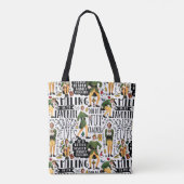 Buddy The Elf Quote Pattern Tasche (Rückseite)