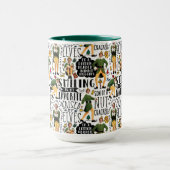 Buddy The Elf Quote Pattern Tasse (Zentrum)
