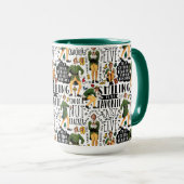 Buddy The Elf Quote Pattern Tasse (VorderseiteRechts)