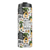 Buddy The Elf Quote Pattern Thermosbecher (Vorderseite)