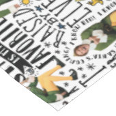 Buddy The Elf Quote Pattern Tischdecke (Schrägansicht)