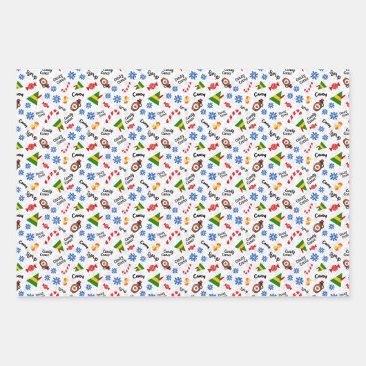 Buddy the Elf Variety Christmas Wrap Geschenkpapier Set (Vorderseite 3)