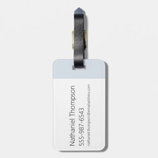 Buddy the Elf Weihnachten mit all meinen Freunden Gepäckanhänger (Rückseite vertikal)