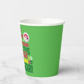 Buddy the Elf | Weihnachts-Cheer Grafik-Zitat Pappbecher (Links)