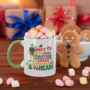 Buddy the Elf   Weihnachts-Cheer Grafik-Zitat Tasse