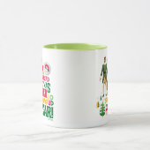 Buddy the Elf | Weihnachts-Cheer Grafik-Zitat Tasse (Zentrum)