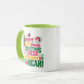 Buddy the Elf | Weihnachts-Cheer Grafik-Zitat Tasse (Vorderseite Links)