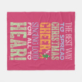 Buddy the Elf | Weihnachts-Chef-Angebot Fleecedecke (Vorderseite (Horizontal))