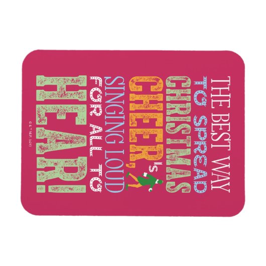 Buddy the Elf | Weihnachts-Chef-Angebot Magnet (Horizontal)