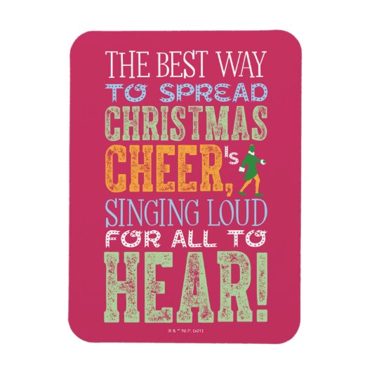 Buddy the Elf | Weihnachts-Chef-Angebot Magnet (Vertikal)