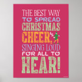 Buddy the Elf | Weihnachts-Chef-Angebot Poster (Vorne)
